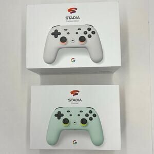 Google Stadia Premiere Edition Controllers Set of 2-Bluetooth Wifi USB-UNTESTED